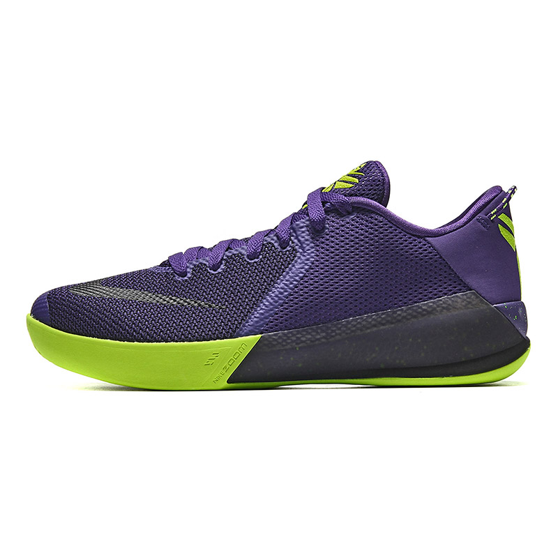 Nike耐克男鞋篮球鞋ZOOM KOBE毒液6实战运动鞋 897657 紫色 40.5码
