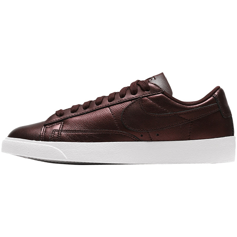 Nike耐克女鞋板鞋BLAZER系列低帮运动休闲鞋 AA3961 红褐色 35.5码