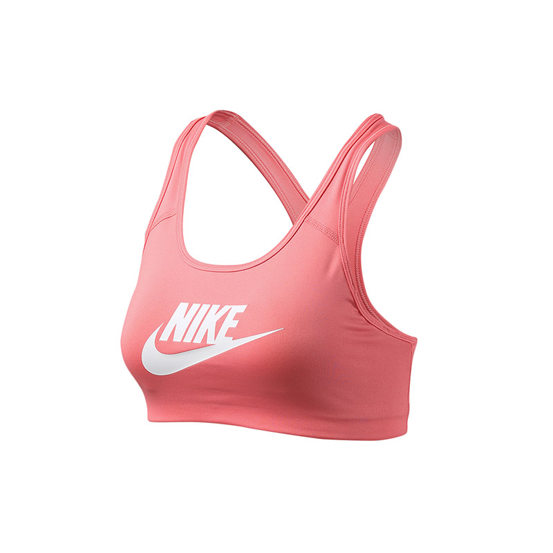 NIKE耐克女装透气瑜伽跑步健身训练胸衣运动背心 899371 S 粉色