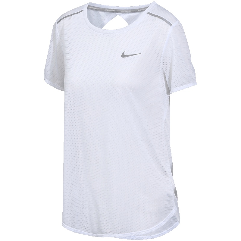 耐克Nike女装短袖T恤运动服跑步885242-100 S 白色