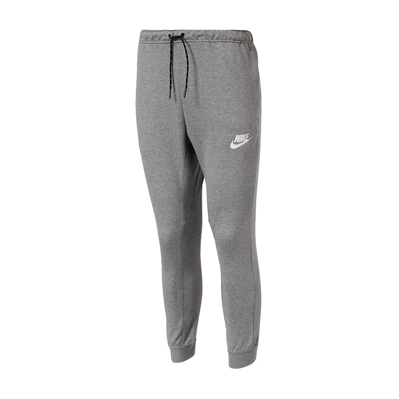 NIKE耐克男装长裤针织透气休闲收口小脚运动裤861747-063 S 灰色