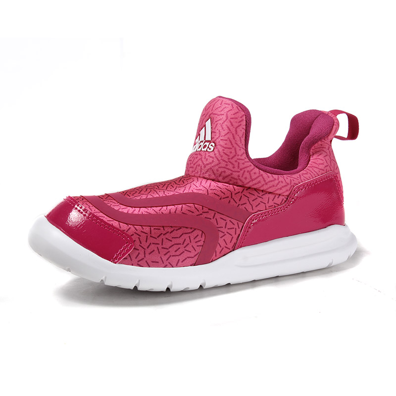 阿迪达斯adidas童鞋女小童4-10岁毛毛虫小海马童鞋儿童跑步鞋AQ3761 粉色 31.5码/适合脚长190mm