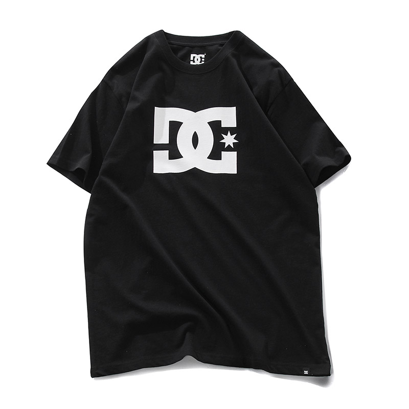 DC男装短袖T恤运动服运动休闲5126J701-XKKW S 黑色
