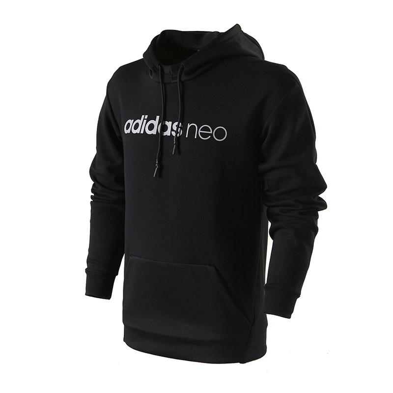 Adidas/阿迪达斯 NEO 男子运动服 运动休闲服卫衣套头衫 CZ1706 CZ1707 黑色 S