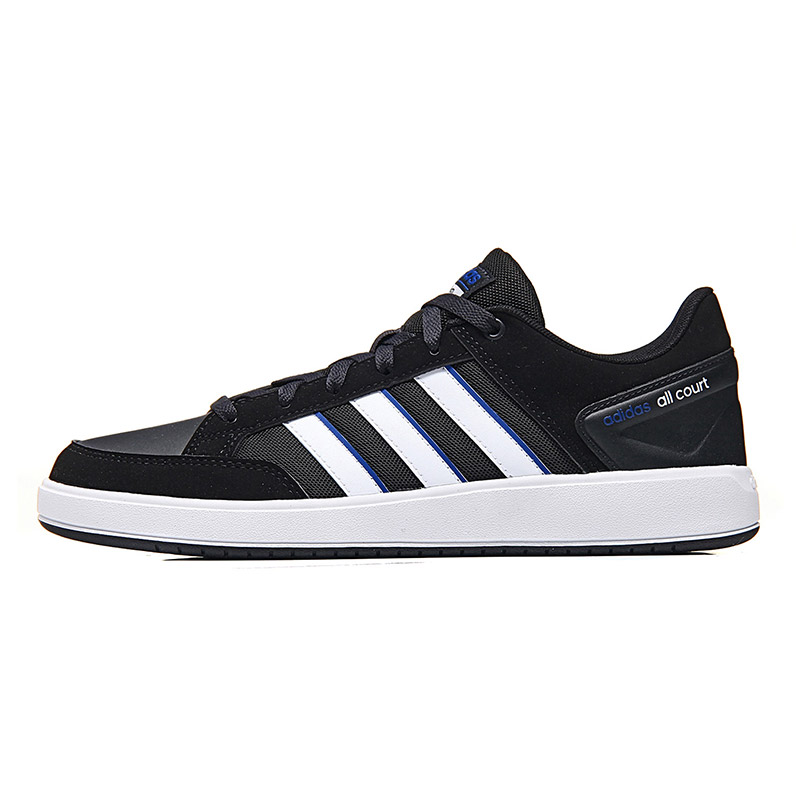 Adidas/阿迪达斯 男子休闲鞋 低帮透气轻便运动鞋板鞋DB0398 黑色 39