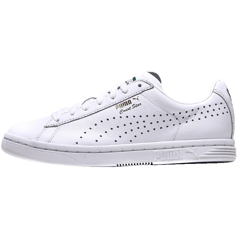 彪马Puma男女鞋板鞋运动鞋运动休闲35788301 白色 37.5码