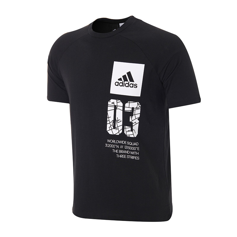 adidas阿迪达斯女装短袖T恤运动服 BK4297 XS 黑色