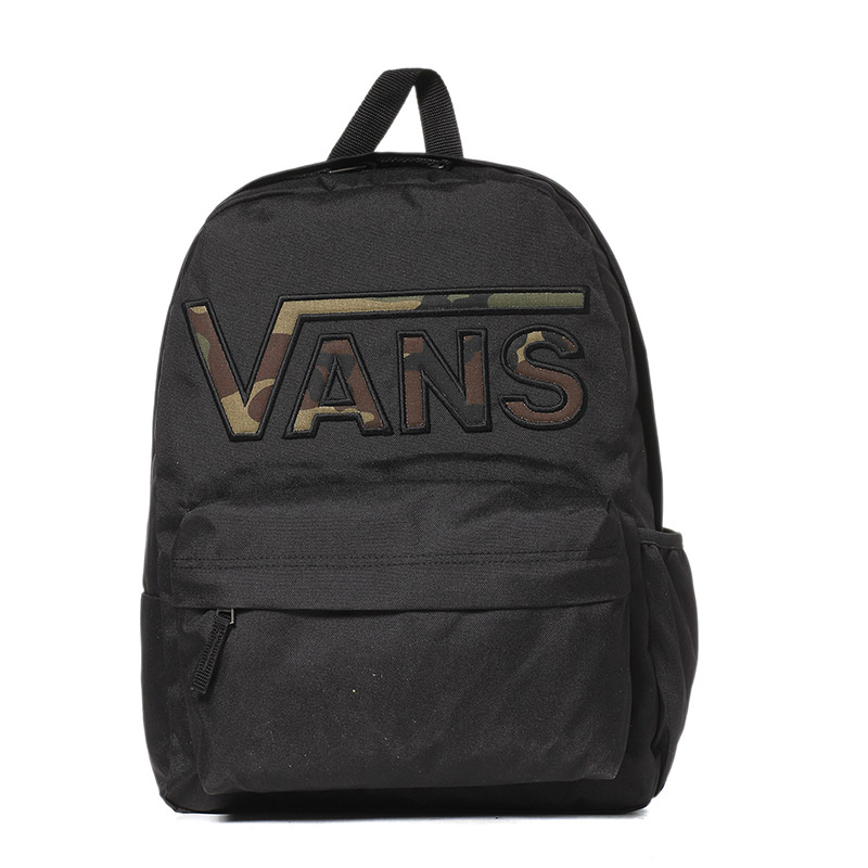 范斯Vans女双肩包运动配件运动休闲VN0A34GHBLR 黑色