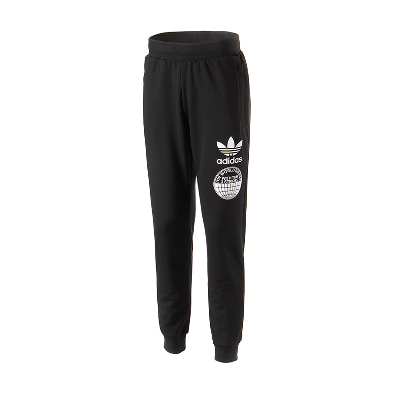 Adidas/阿迪达斯 三叶草 男子运动裤 运动休闲裤长裤 CZ1754 CZ1753 黑色 L