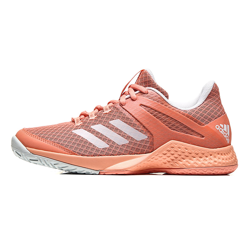 adidas阿迪达斯女子网球鞋网球比赛训练运动鞋CM7740 红色