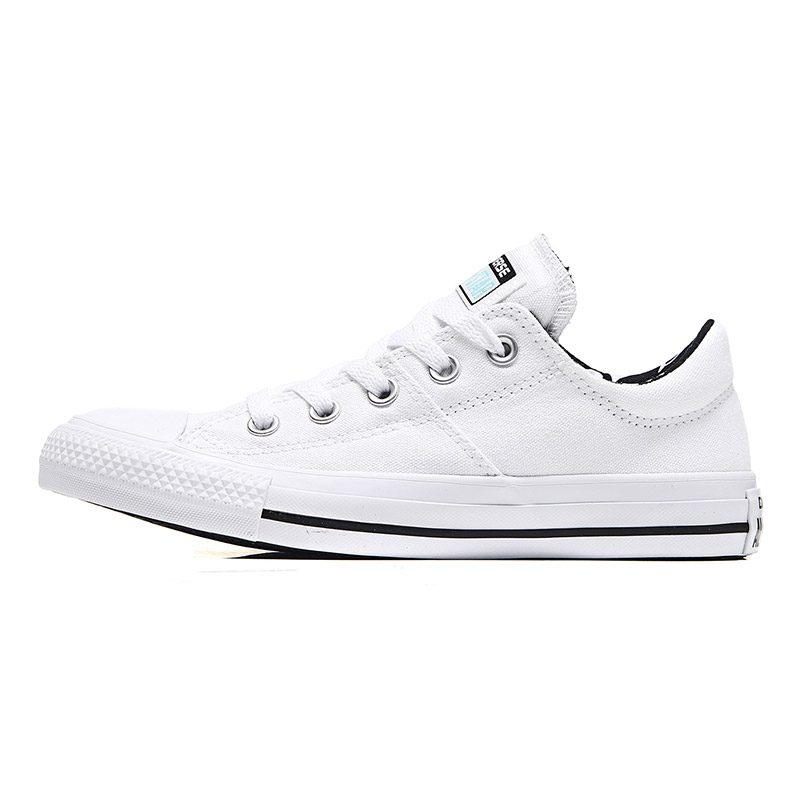 CONVERSE匡威女鞋帆布鞋Chuck Taylor印花休闲鞋559873C 白色