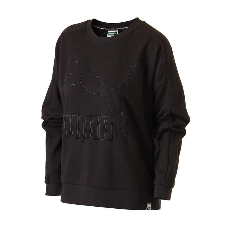 彪马PUMA女装运动休闲卫衣运动服57712101 L 粉红色