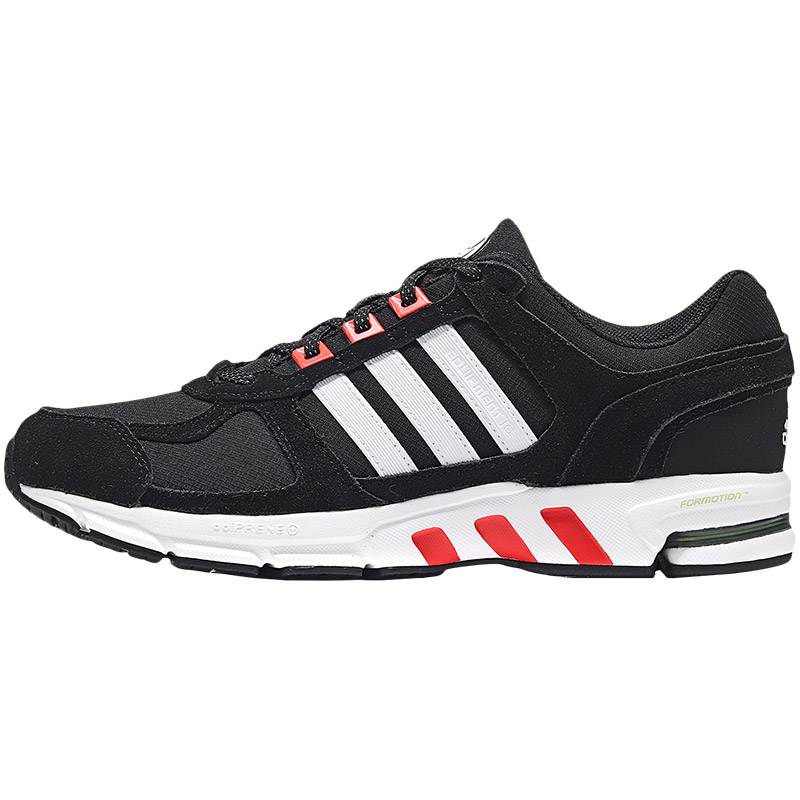 adidas阿迪达斯男子跑步鞋贺岁EQT缓震休闲运动鞋CM8339 CM83391号黑色+亮白