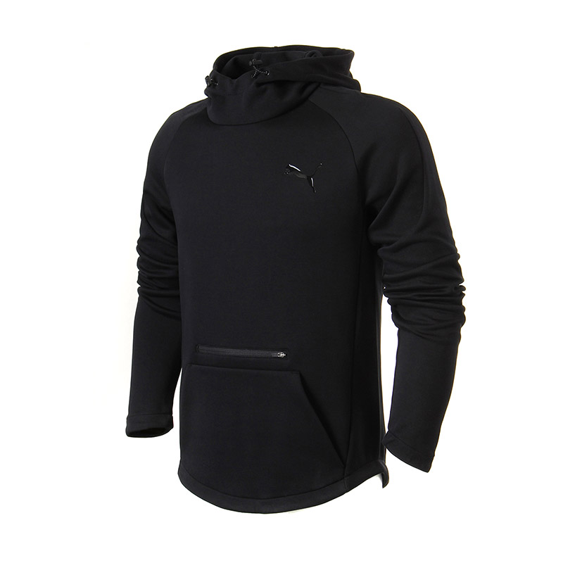 彪马PUMA男装运动休闲卫衣运动服LOGO款85191601 L 85191601黑色