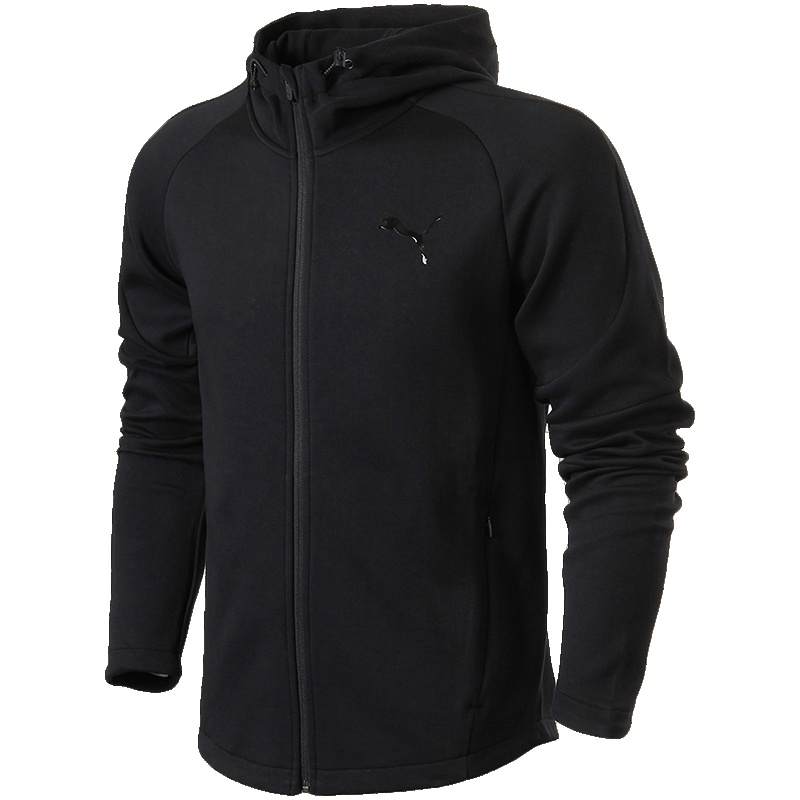 彪马PUMA男装运动休闲外套运动服LOGO款85191501 L 85191501黑色