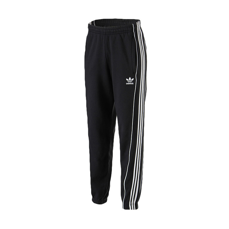adidas阿迪达斯三叶草男子运动长裤鹿晗同款休闲运动服CE4809 L CE4809黑色