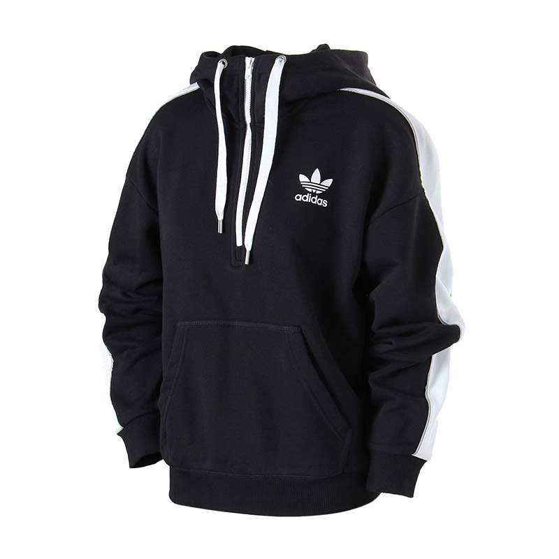 adidas阿迪达斯三叶草女子卫衣套头休闲运动服CY9936 30 CY9936黑色