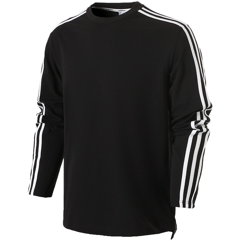 adidas阿迪达斯男子长袖T恤套头休闲运动服CJ1914. L CJ1914黑色