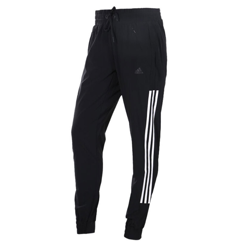adidas阿迪达斯女子运动长裤训练健身跑步运动服BK2625 XL 黑色