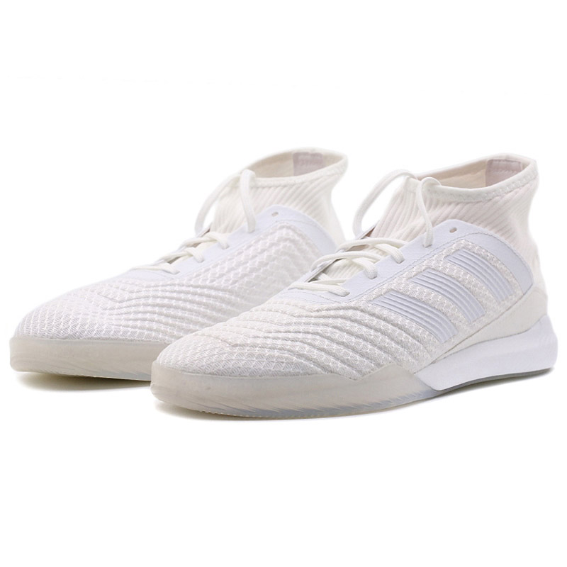 adidas阿迪达斯男子休闲鞋18新PREDATOR室内足球休闲运动鞋CM7703 亮白/灰