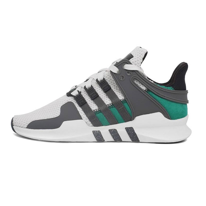 adidas阿迪达斯三叶草女子休闲鞋EQT运动休闲鞋CQ2250 CQ2250仿旧白+五度灰+深绿