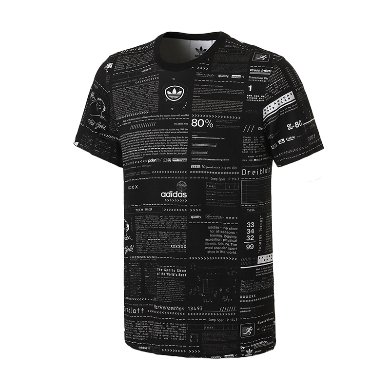 男子短袖T恤休闲运动服CE2258 L CE2258黑色