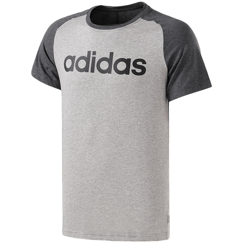 adidas阿迪达斯NEO男子短袖T恤插肩休闲运动服CV6961 L CV6961白色