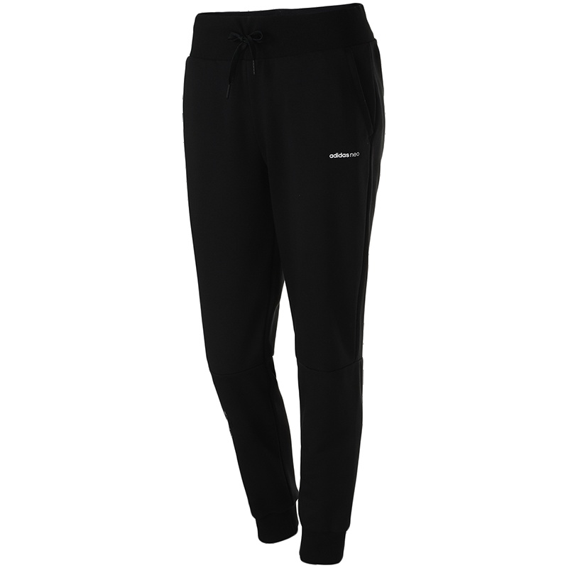 adidas阿迪达斯NEO女子运动长裤休闲运动服 DN7406 L DN7406黑色