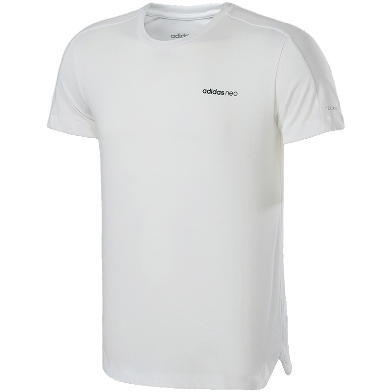adidas阿迪达斯NEO男子短袖T恤休闲运动服DN7380 L DN7380黑色