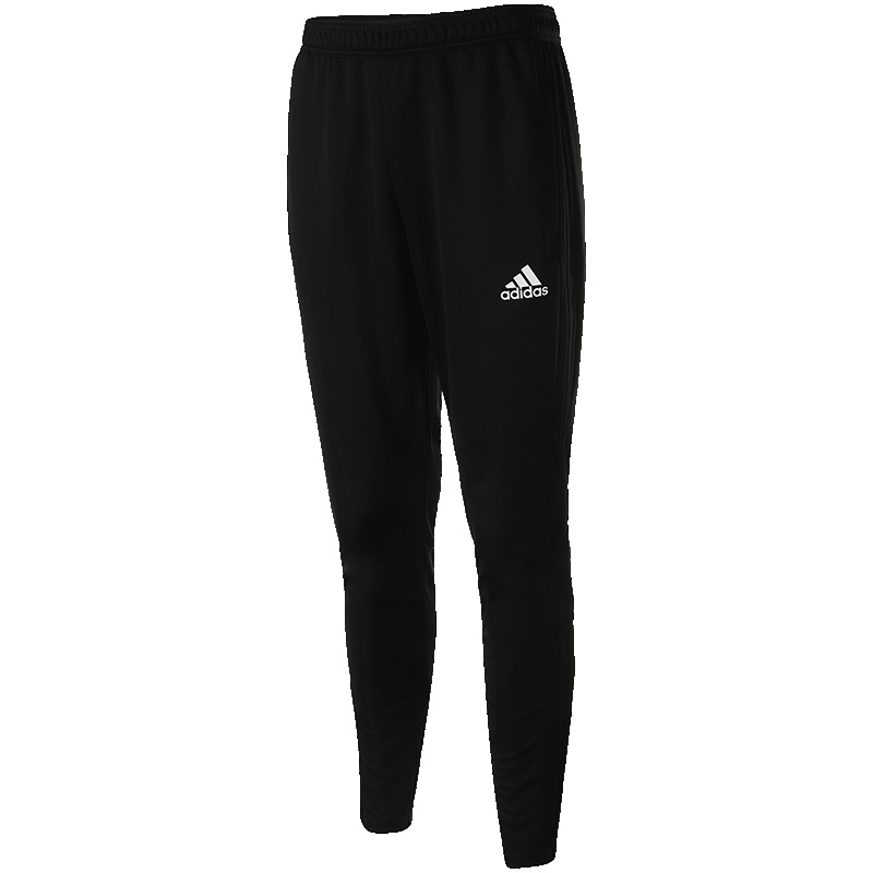 adidas阿迪达斯男子运动长裤足球训练休闲运动服常规款常规型BS0526. XS BS0526黑+白