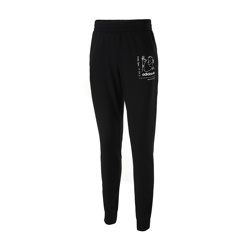 adidas阿迪达斯三叶草男子运动长裤收口休闲运动服CZ1769 L CZ1769黑色