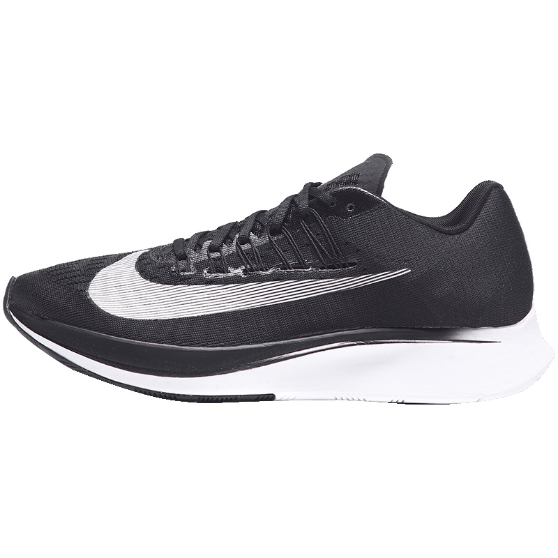 NIKE耐克男鞋跑步鞋ZOOM Fly气垫运动鞋880848. 880848-001黑+白+煤黑 39码