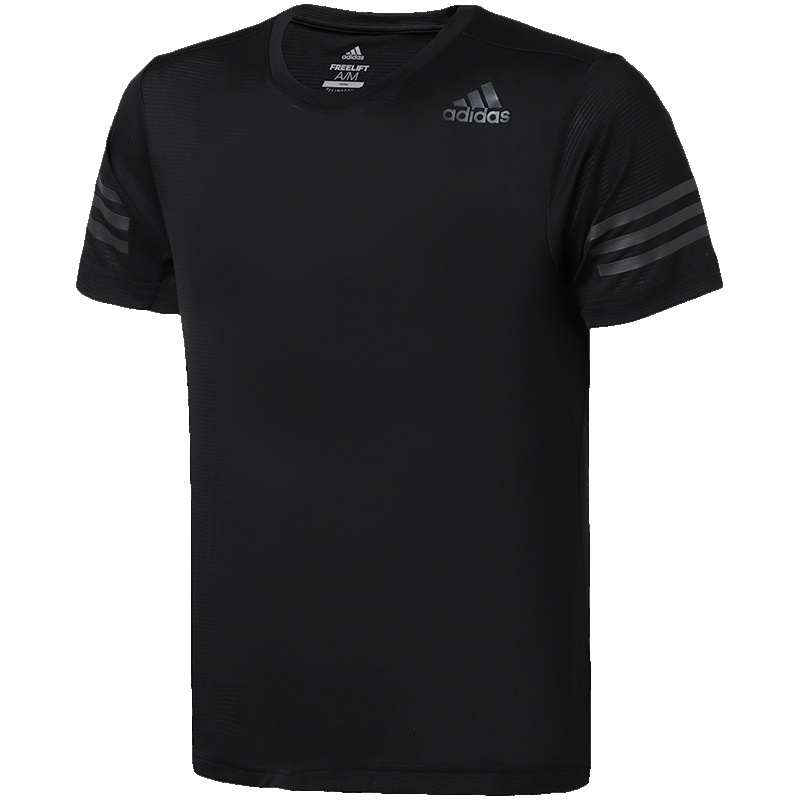 adidas阿迪达斯男子短袖T恤跑步训练健身运动服CW3927 L CW3927黑色