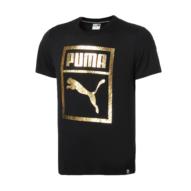 彪马PUMA男短袖T恤57714651 XL 57714652彪马白