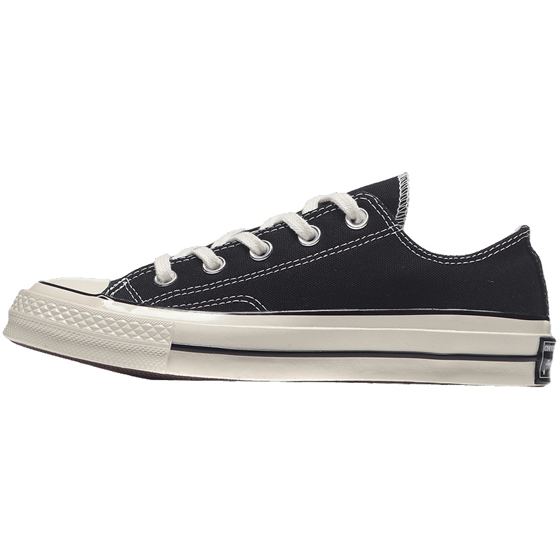CONVERSE匡威男女休闲鞋三星标1970s低帮帆布鞋162058C. 162058C黑色