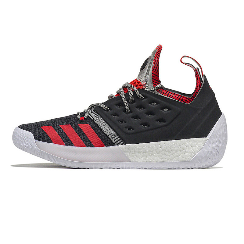 adidas阿迪达斯男子篮球鞋18HARDEN VOL.2哈登2运动鞋AH2123.. AH21231号纯质灰浅猩红