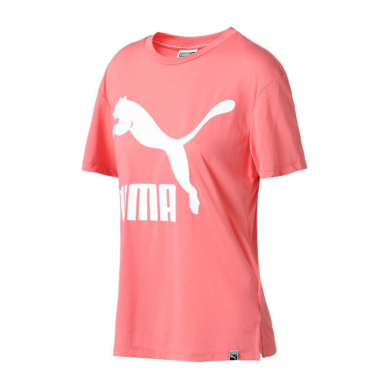 彪马PUMA女运动休闲短袖T恤57712367 S 57712311粉色