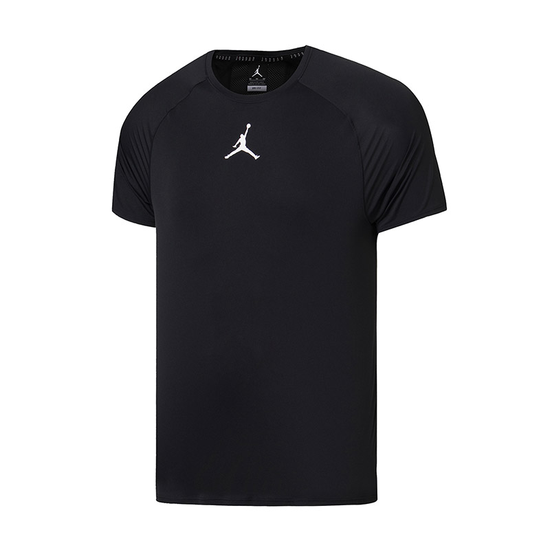 NIKE耐克男短袖T恤JORDAN系列圆领运动上衣892257 L 892257-010黑+白