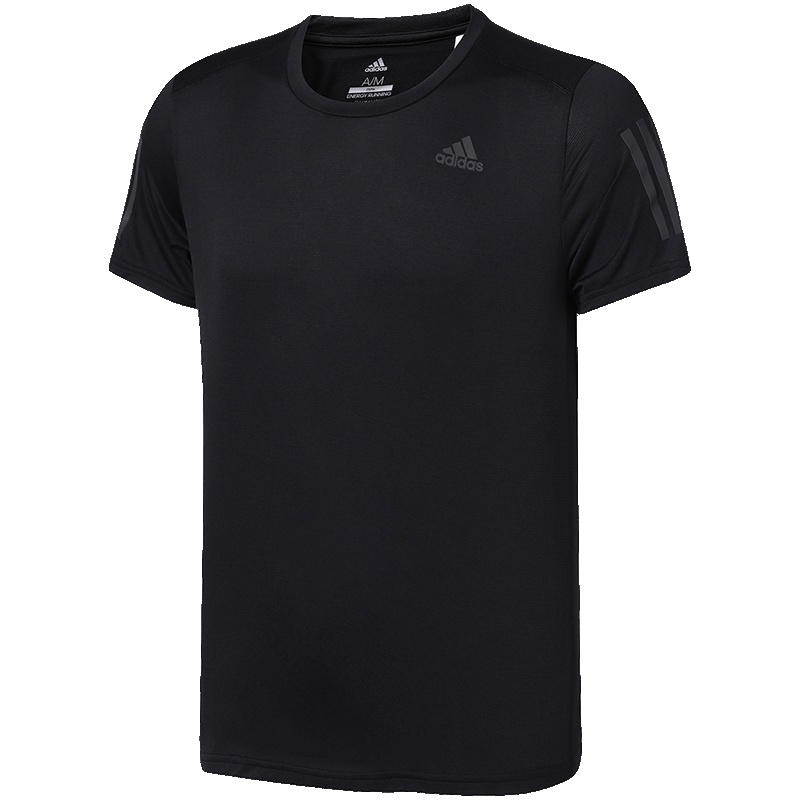 adidas阿迪达斯男子短袖T恤跑步健身透气运动服常规运动T恤