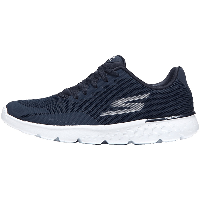 【自营】Skechers斯凯奇男跑步鞋GO RUN 400轻便运动鞋55299 55299/NVY海军蓝色