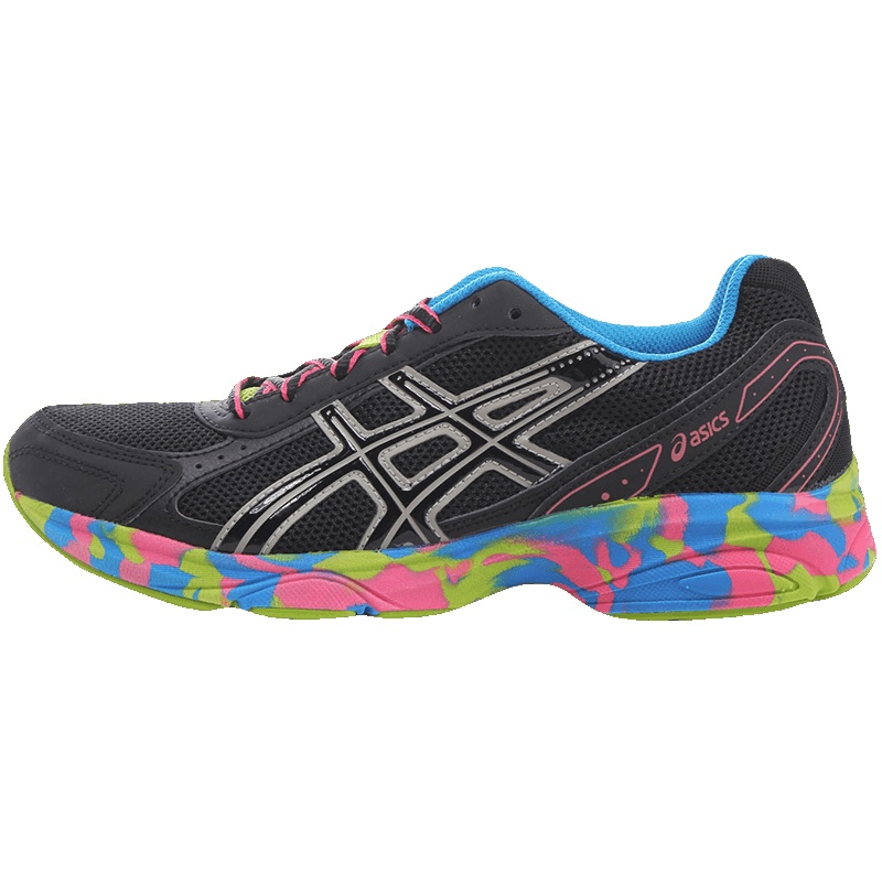 【自营】ASICS女跑步鞋跑步Maverick 2鞋子T25XQ-9090 T25XQ-9090黑色+黑色
