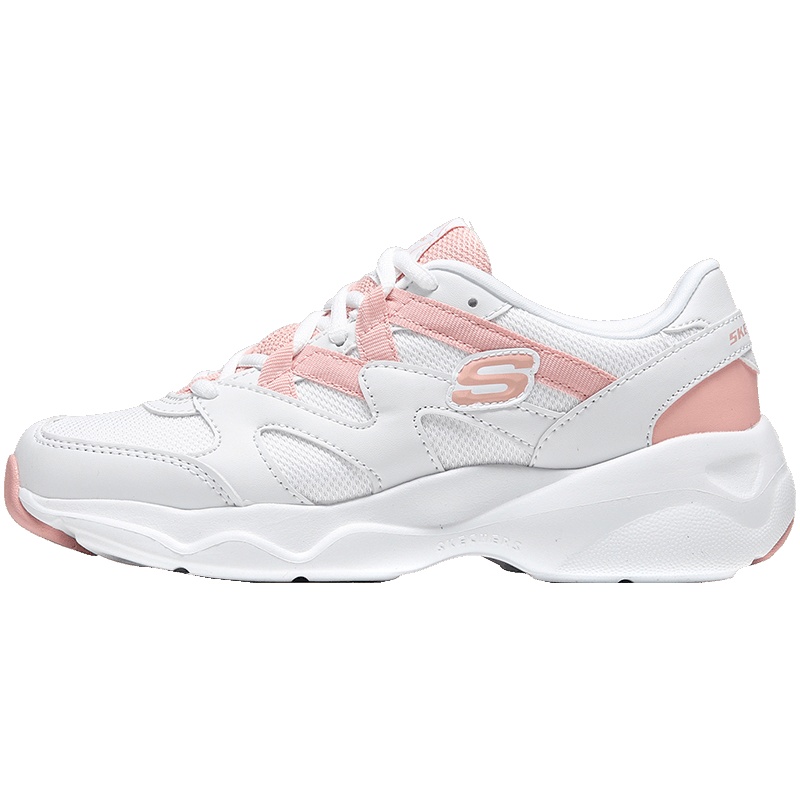 【自营】Skechers斯凯奇女鞋休闲鞋D‘lites蝴蝶结熊猫鞋888882 88888162/WCRL