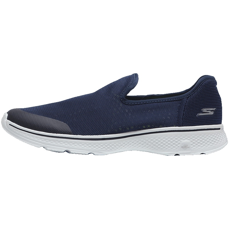 【自营】Skechers斯凯奇男健步鞋GO WALK 4透气运动鞋54159 54159/NVY海军蓝色