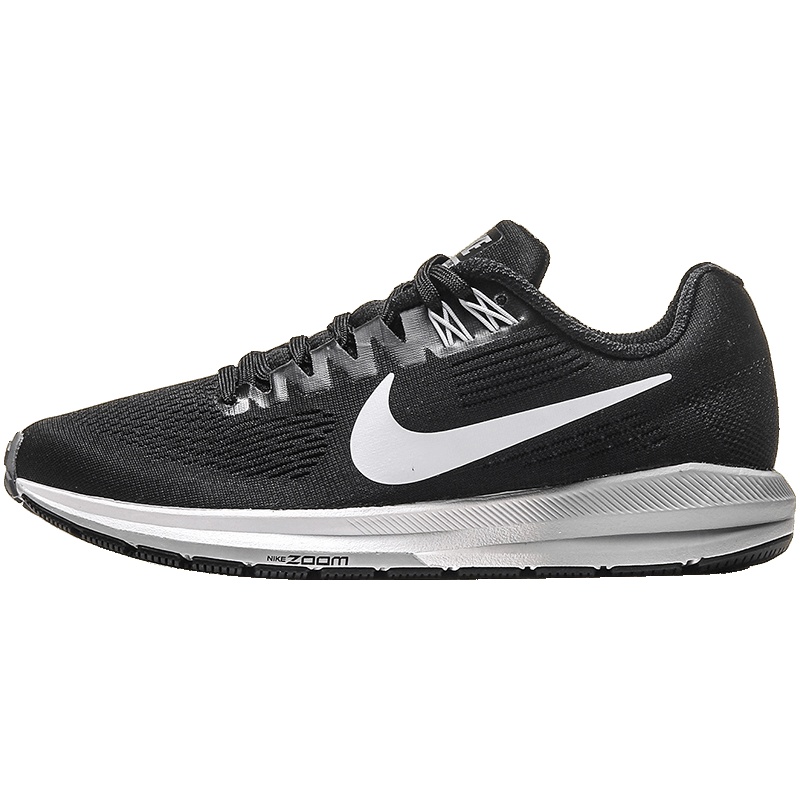 【自营】NIKE耐克女鞋跑步鞋AIR ZOOM防滑透气轻便运动鞋904701 904701-001狼冷深