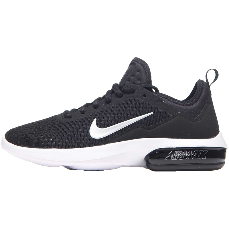【自营】NIKE耐克女鞋跑步鞋AIR MAX气垫缓震舒适运动鞋 908992 908992-001黑+金属银+冷灰
