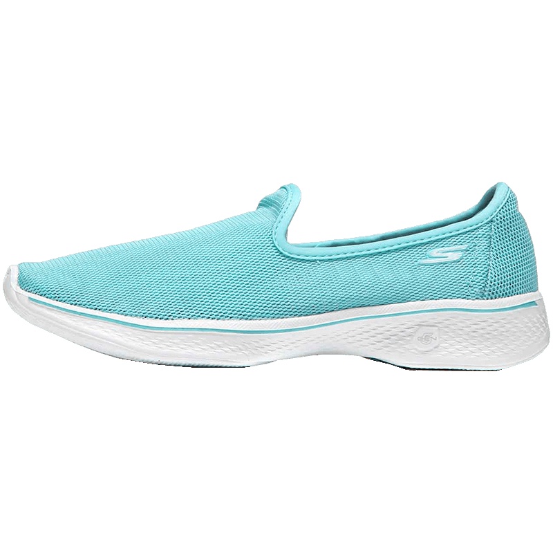 【自营】Skechers斯凯奇女健步鞋GO WALK 4网面透气运动鞋14906/B LU.. 14906/BLU