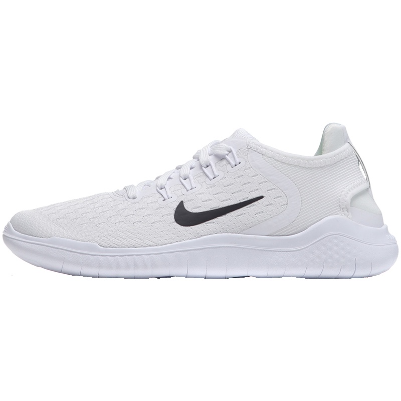 【自营】NIKE耐克女鞋跑步鞋Free赤足轻便透气跑步运动鞋942837-100 942837-100白+黑