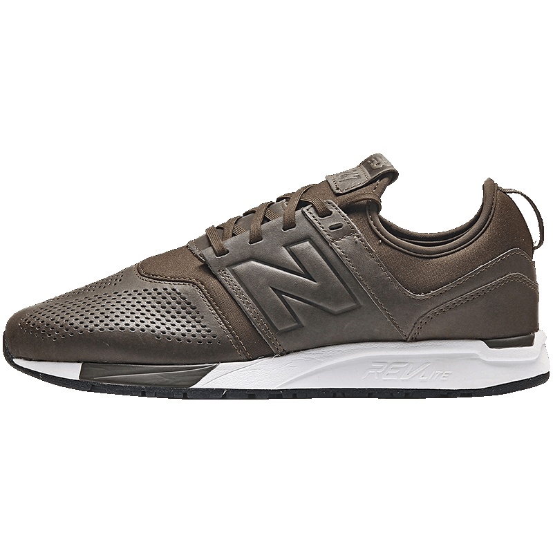 【自营】New Balance/NB男女鞋休闲鞋247轻便运动鞋MRL247NO MRL247NO军绿色 39.5码