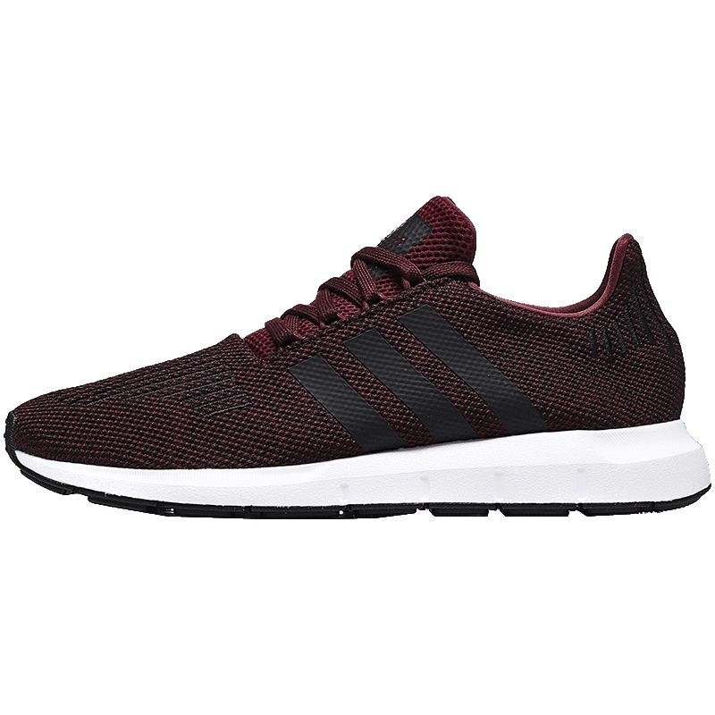 【自营】adidas阿迪达斯三叶草男子休闲鞋SWIFT RUN运动鞋CQ2118 CQ2118浅栗红+1号黑色
