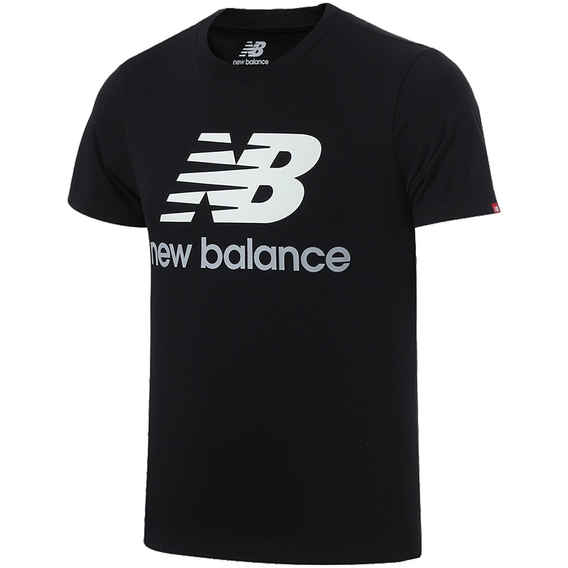 【自营】new balance?男装运动休闲短袖T恤AMT73587-BK L AMT73587-BK黑色